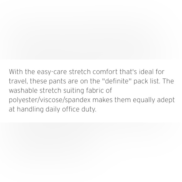 Eddie Bauer Travex Gray Curvy Travel Pants Sz 6 - Picture 4 of 15